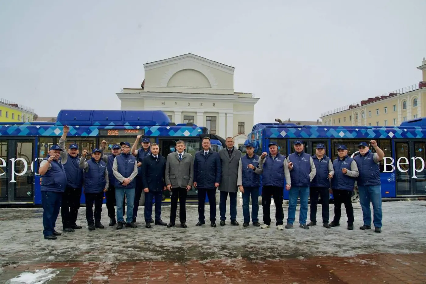 12 автобусов МАЗ на газу будут работать в Норильске
