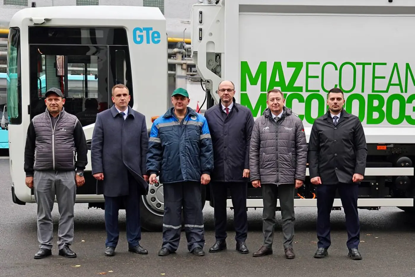 Первый электромусоровоз МАЗ GTe ищите в «Минск-Мире»: начата опытная эксплуатация