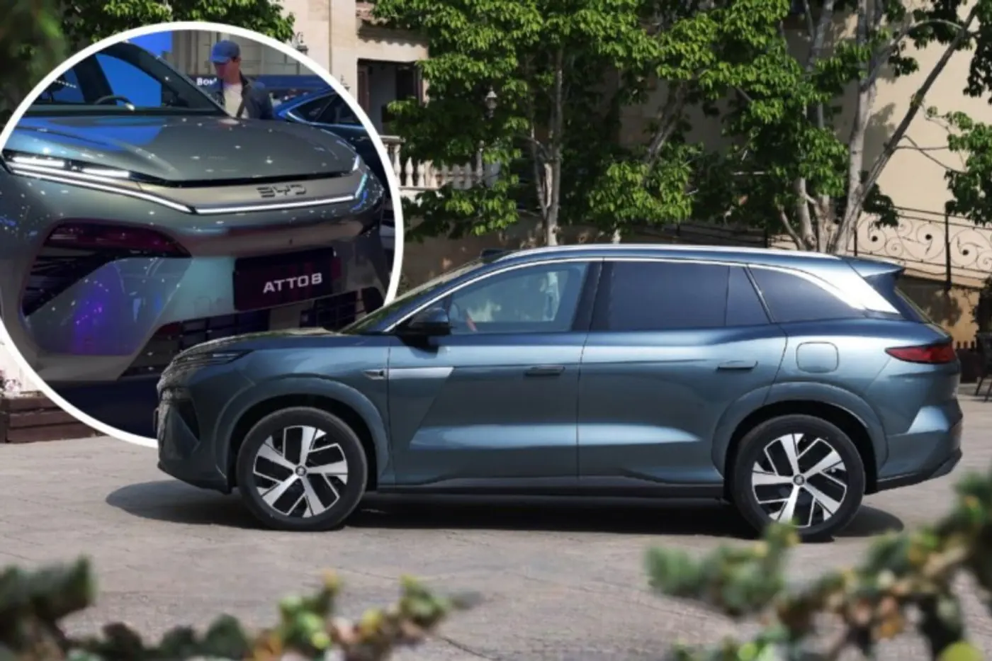 BYD выводит мощный кроссовер Atto 8 на мировой рынок