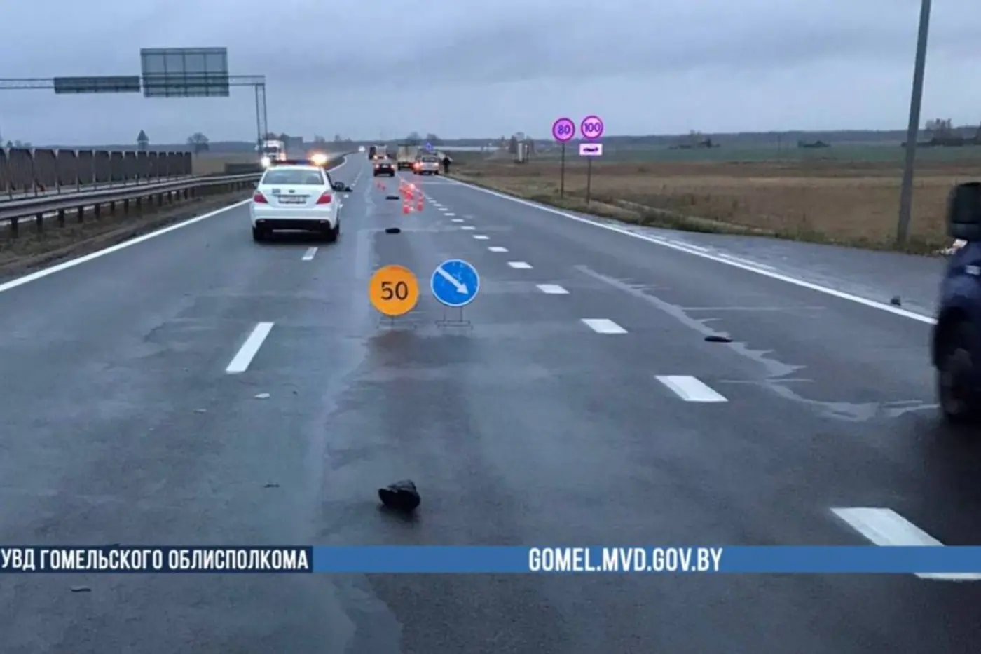 На трассе М5 пешеход погиб при наезде