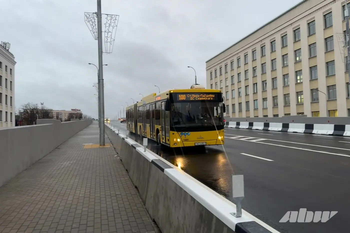 Теперь без пробок: путепровод в центре Минска открыли для движения в 4 утра