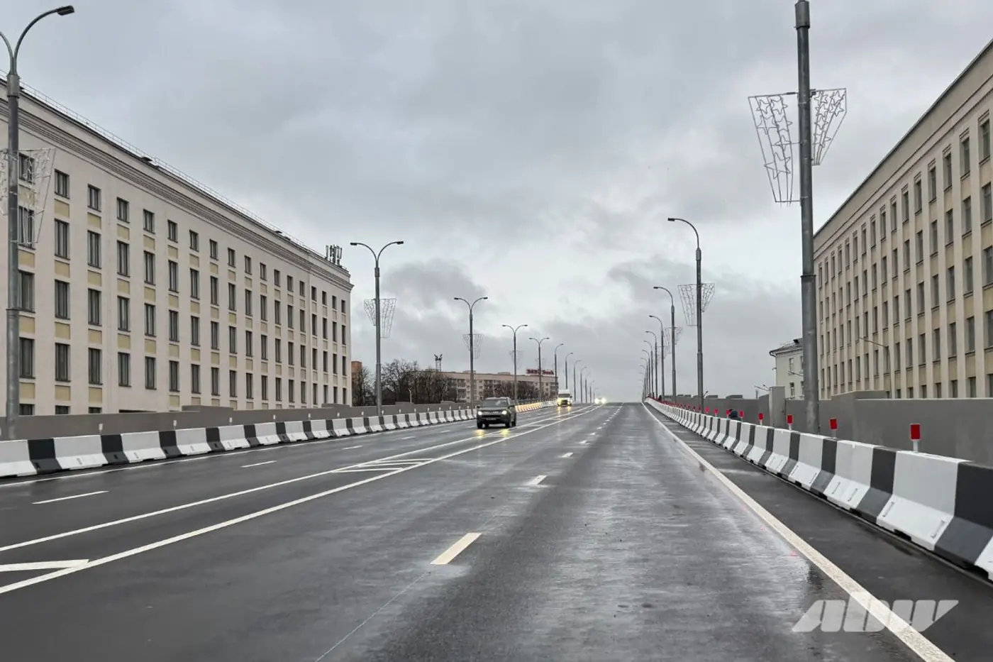 Теперь без пробок: путепровод в центре Минска открыли для движения в 4 утра