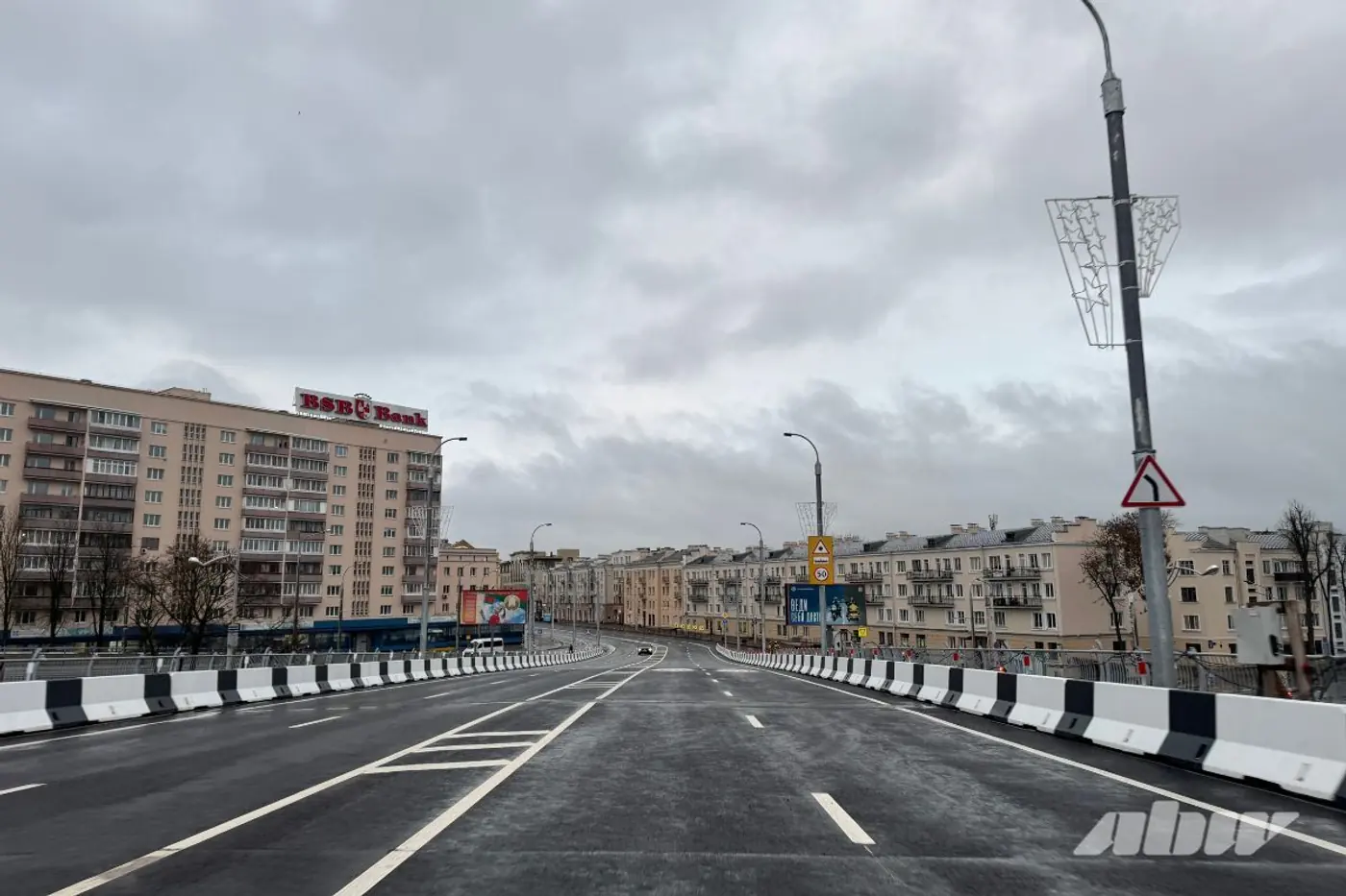 Теперь без пробок: путепровод в центре Минска открыли для движения в 4 утра