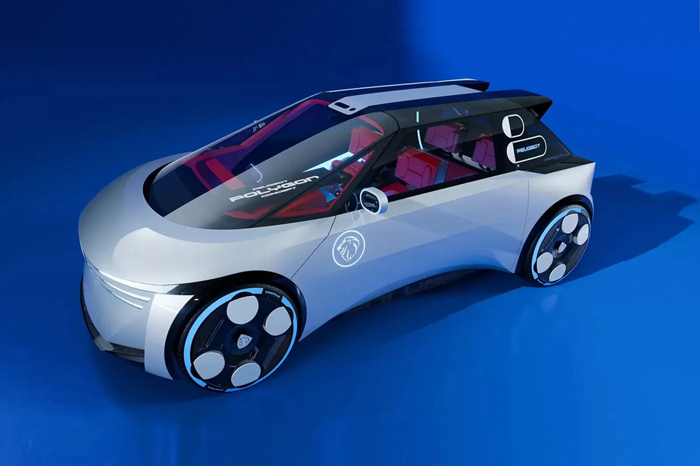 Футуризм и ретро в одном флаконе: Peugeot представил концепт Polygon