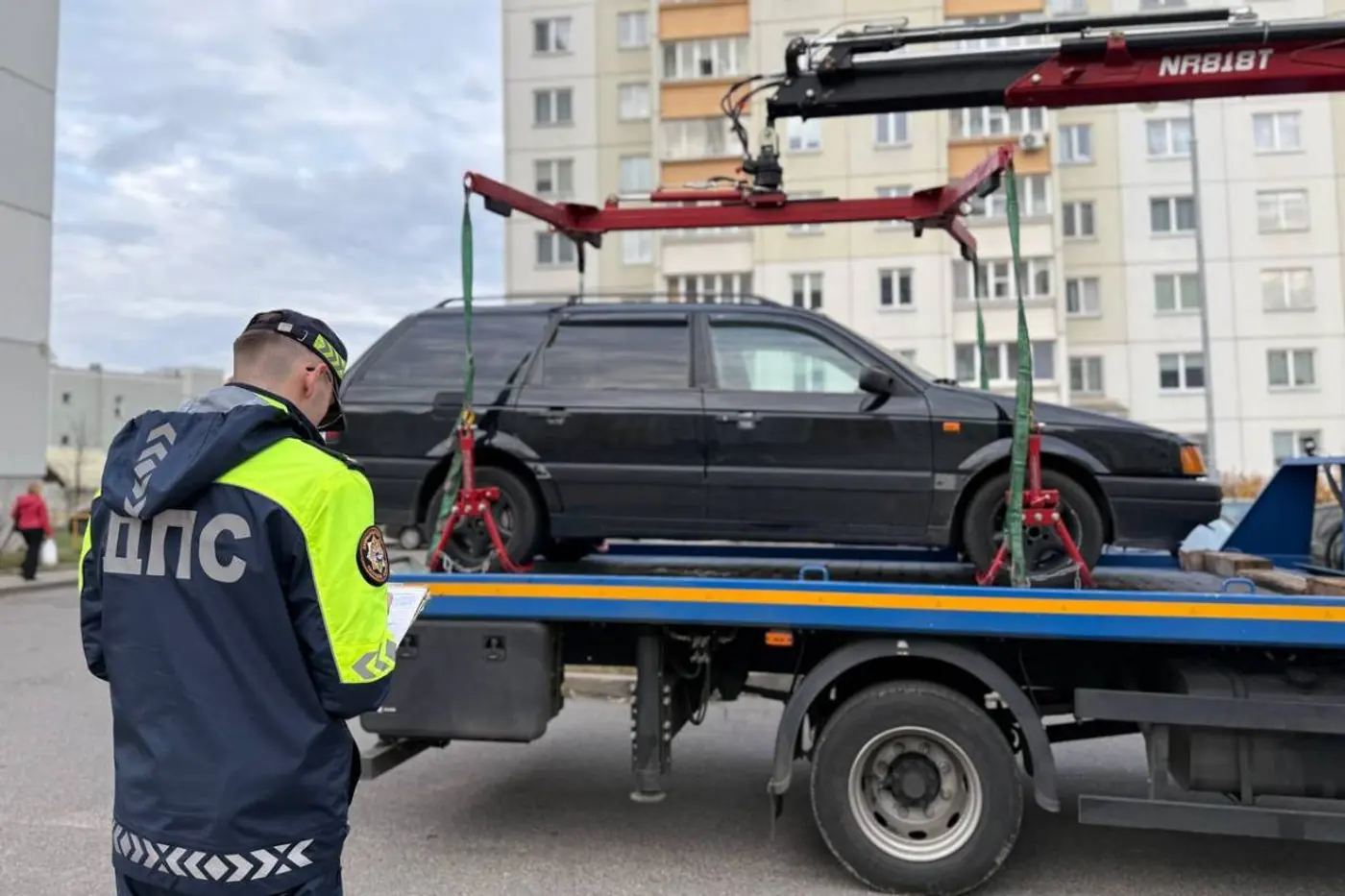 В Беларуси изменились правила эвакуации автомобилей должников