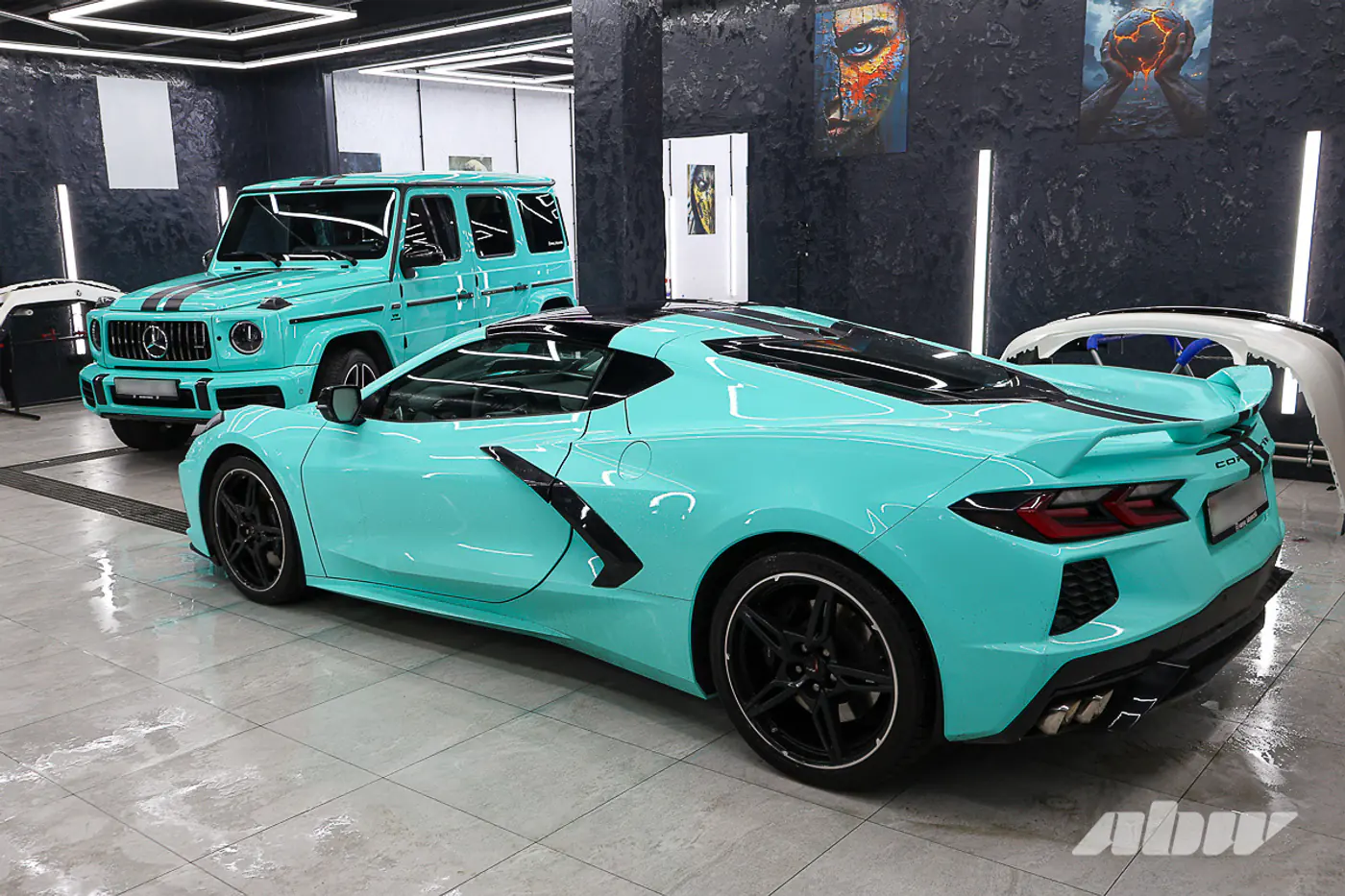 Город цвета тиффани. Как появились на дорогах яркие Corvette и Geländewagen