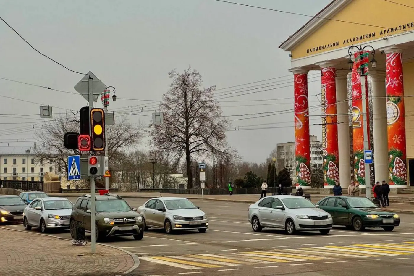 В Беларуси начали устанавливать светофоры нового поколения