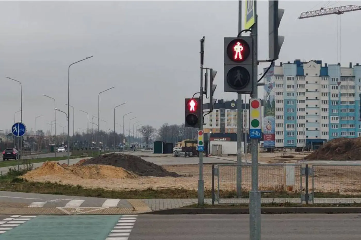 В Беларуси появился еще один велопереезд, где велосипедисты могут не спешиваться