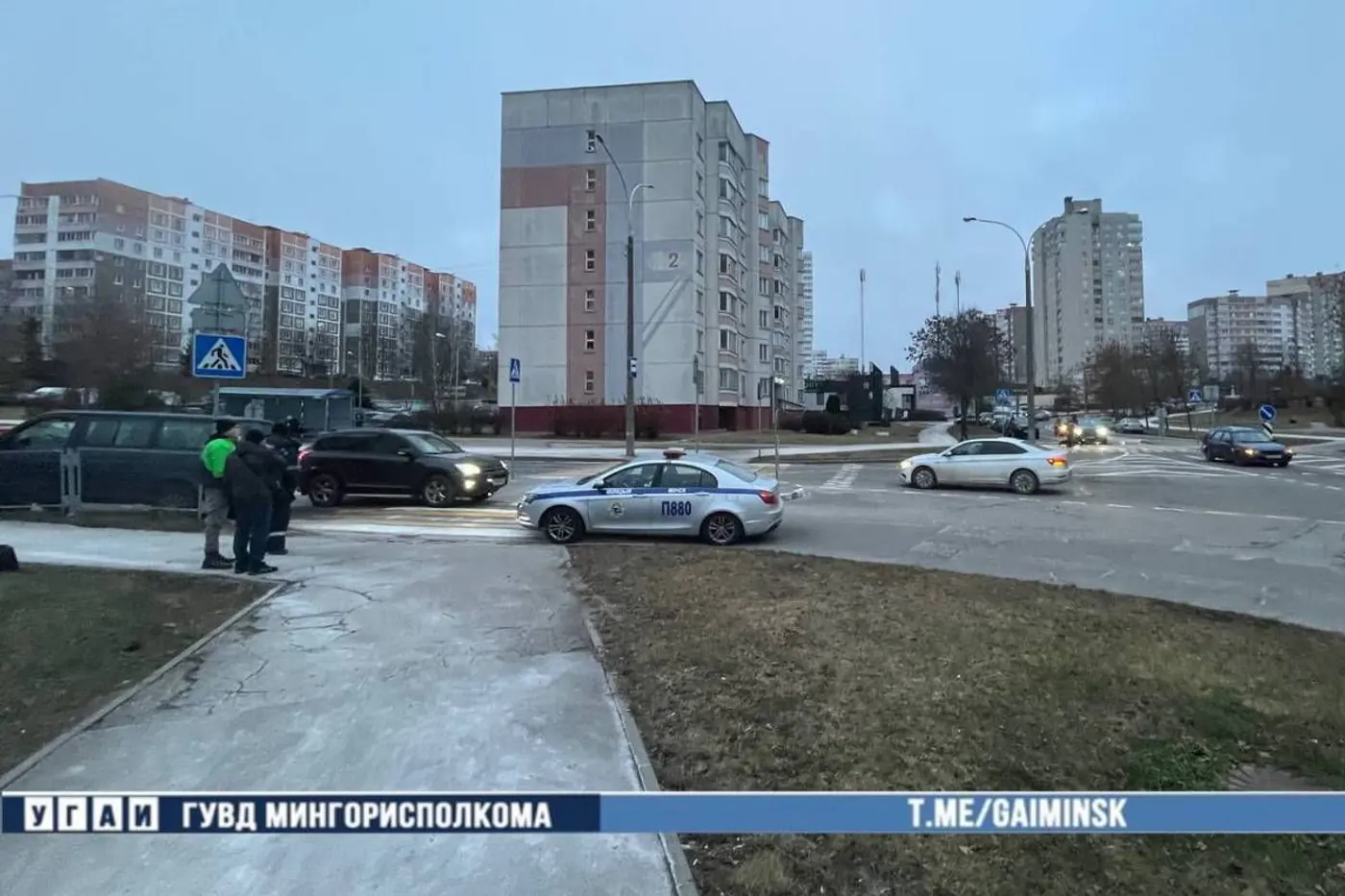 В Минске водитель с почти 2 промилле устроил аварию