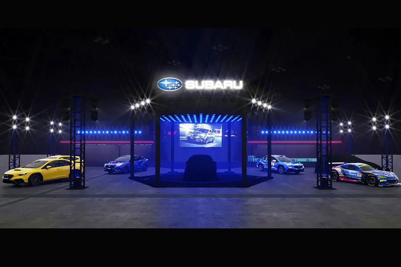 Subaru привезет в Токио особые версии STI для WRX, Levorg и Impreza