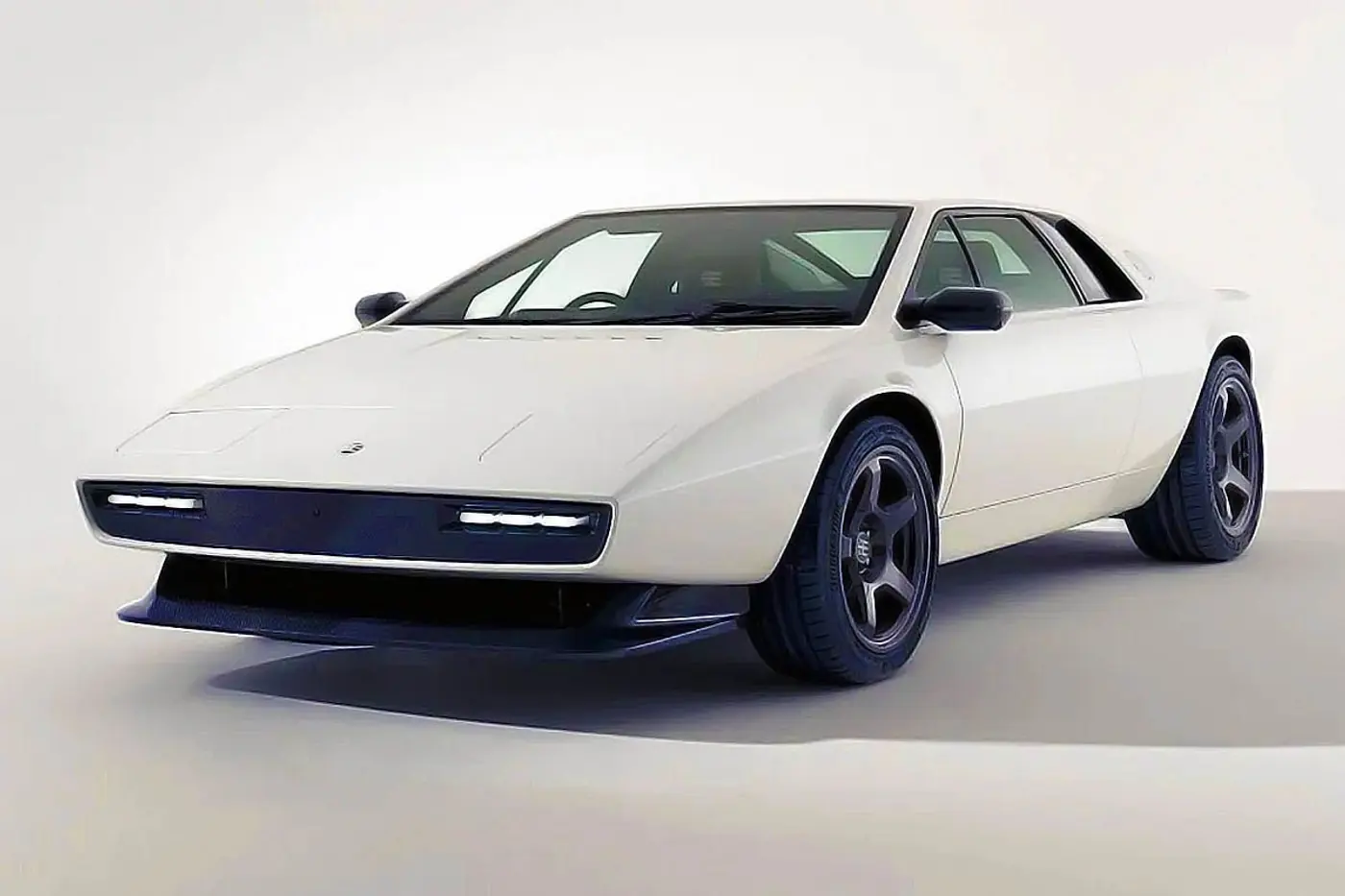 Lotus Esprit ремастеринг 2025 – заводская основа, но с карбоновым кузовом