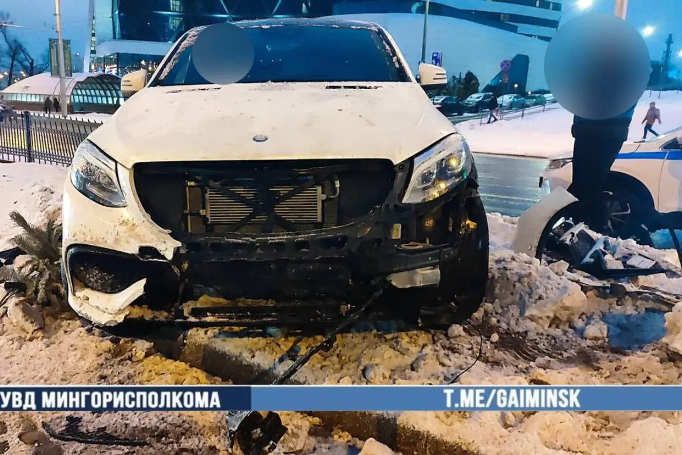 Авария на проспекте Дзержинского попала на видео