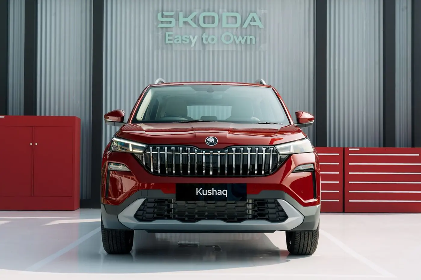 Показан обновленный кроссовер Skoda Kushaq
