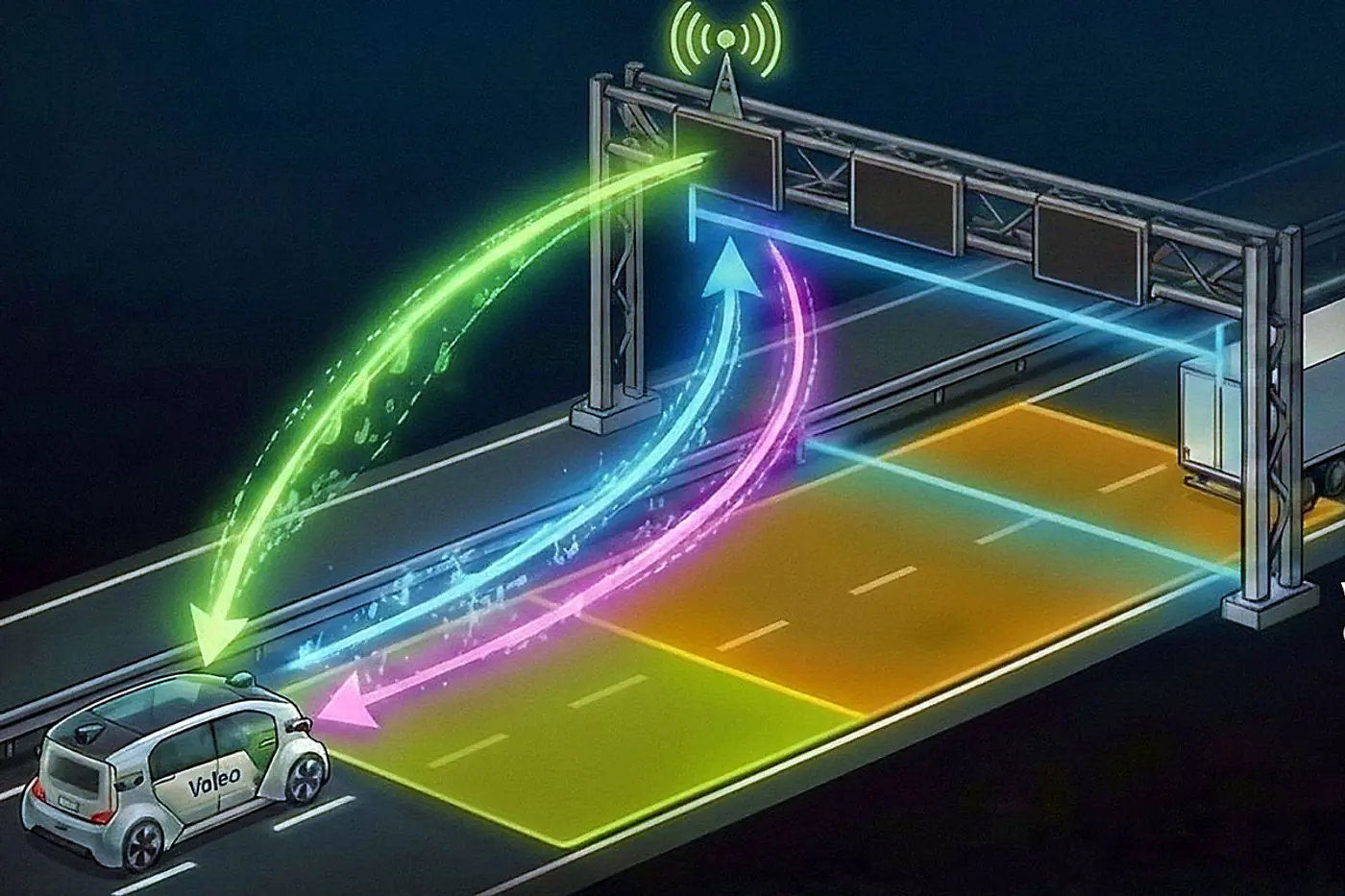 Valeo разрабатывает полностью автоматическую систему взимания платы за дороги