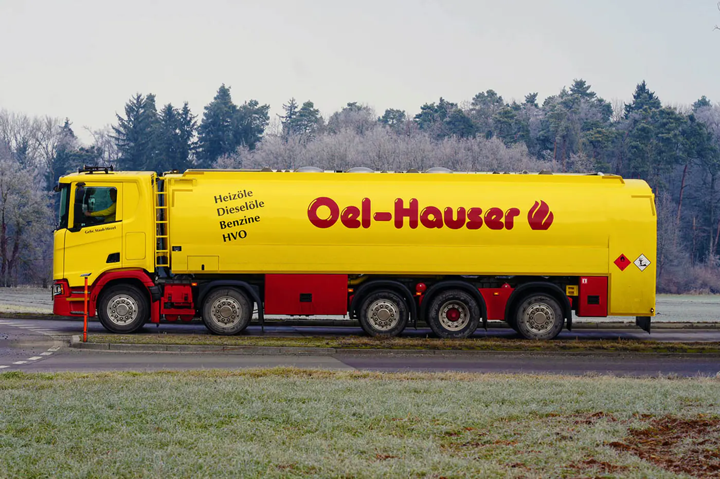 Появился первый в мире пятиосный грузовик Scania с одной ведущей осью