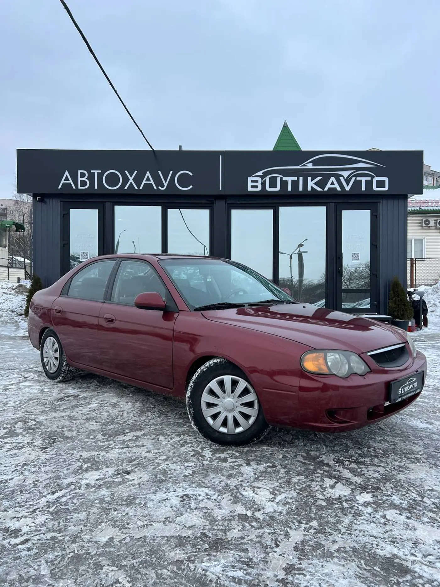 Kia Spectra I Рестайлинг 1, 2002