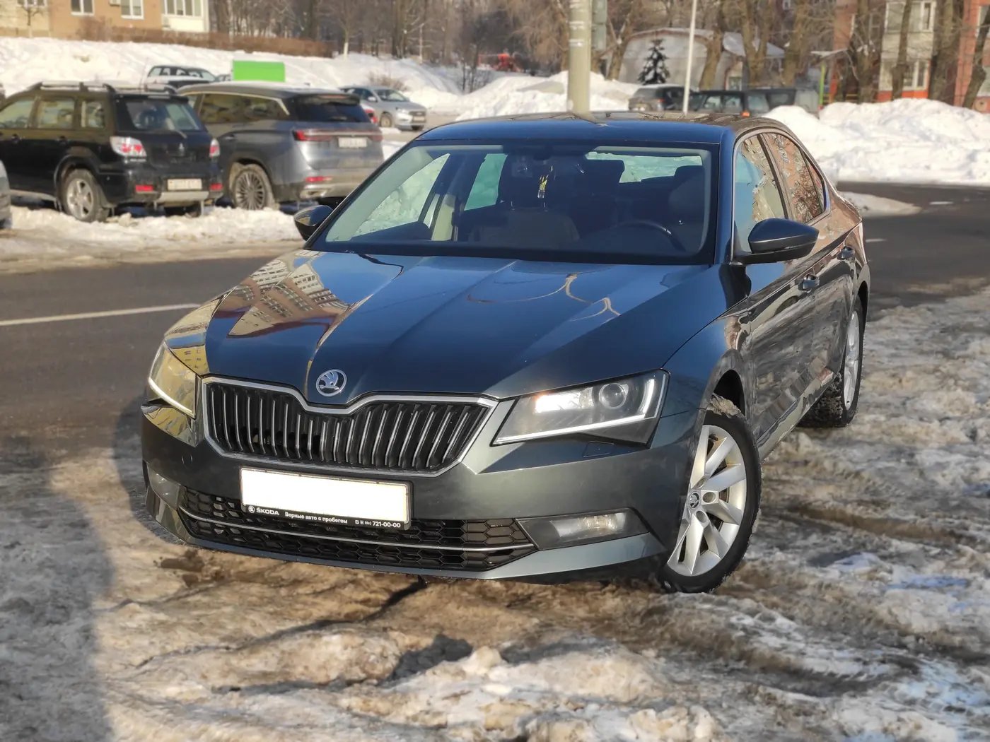 Skoda Superb III, 2017