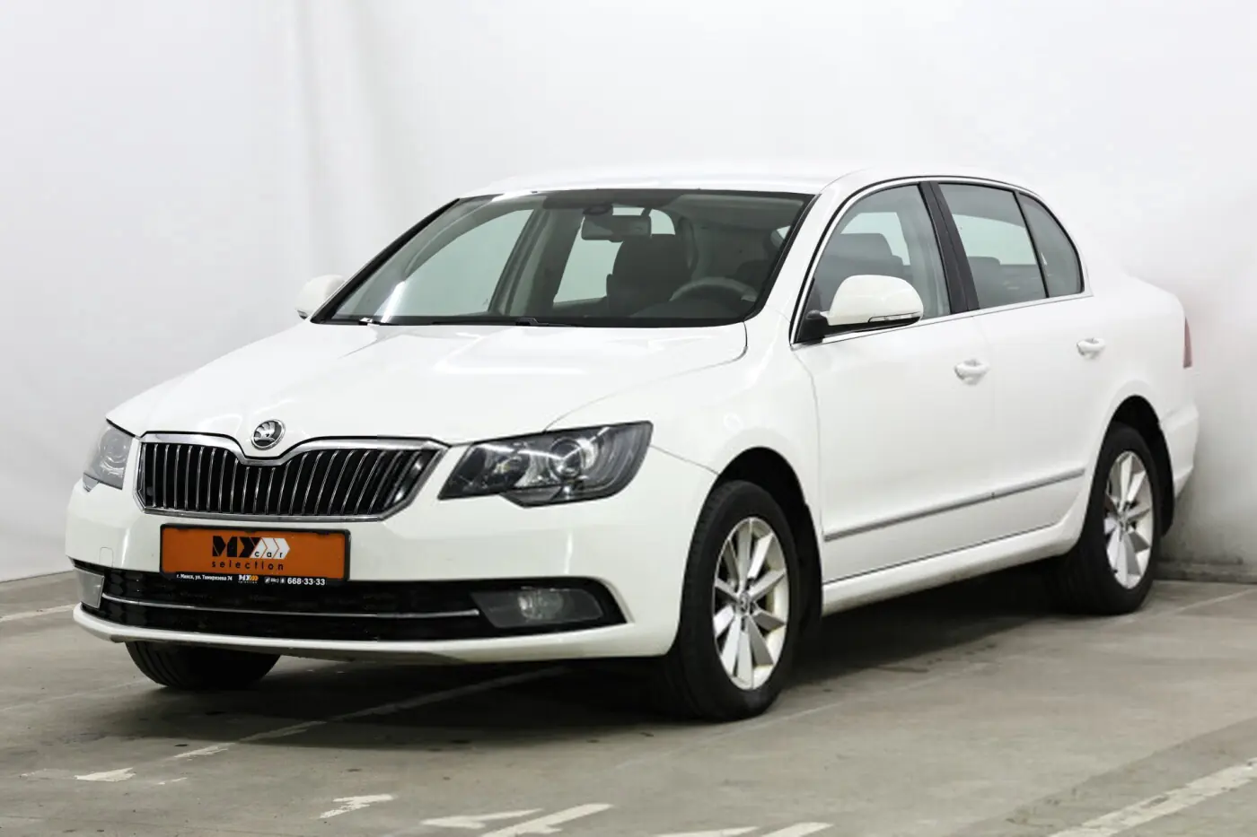 Skoda Superb II Рестайлинг, 2013