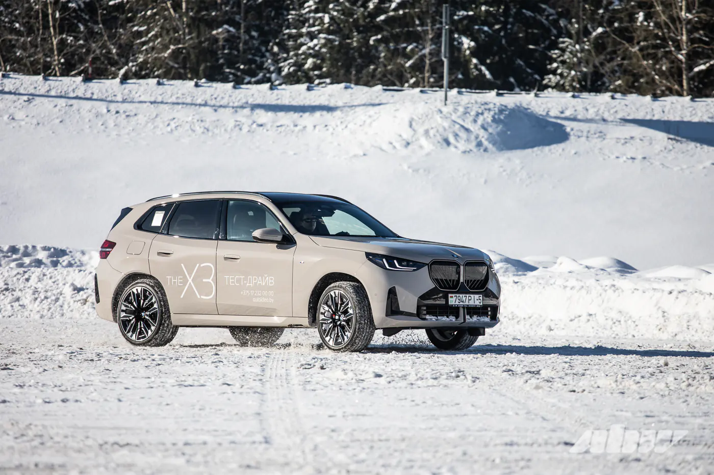 Тест-драйв BMW X3: новый, европейский, заднеприводный