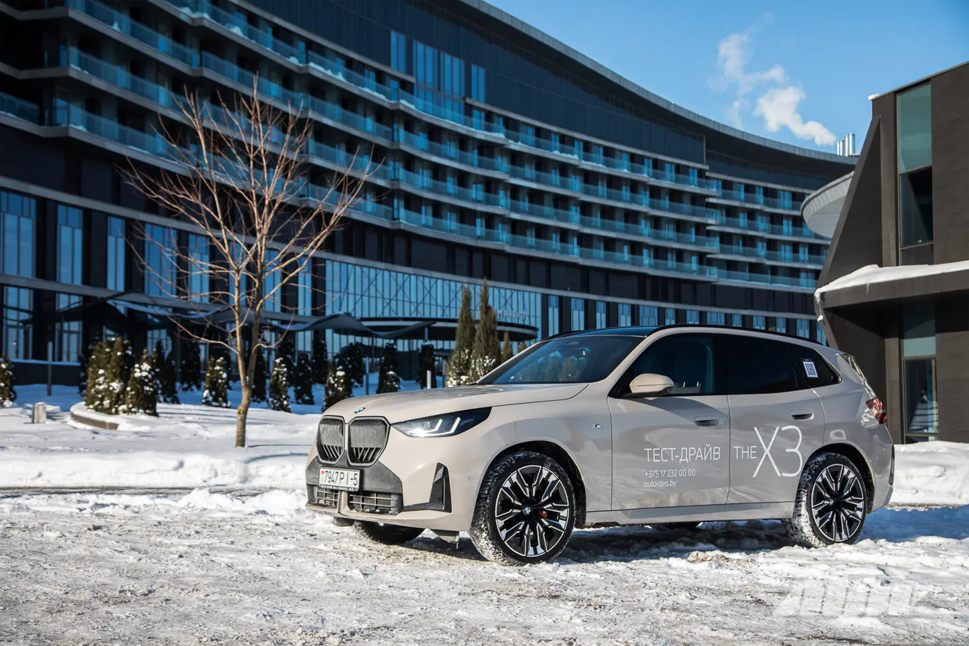 Тест-драйв BMW X3: новый, европейский, заднеприводный