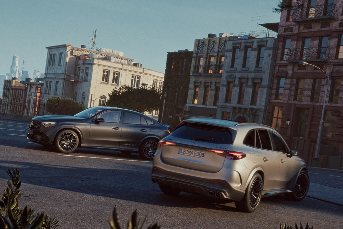 «Горячий паркет»: представлен кроссовер Mercedes-AMG GLC 53 с «шестеркой» под капотом