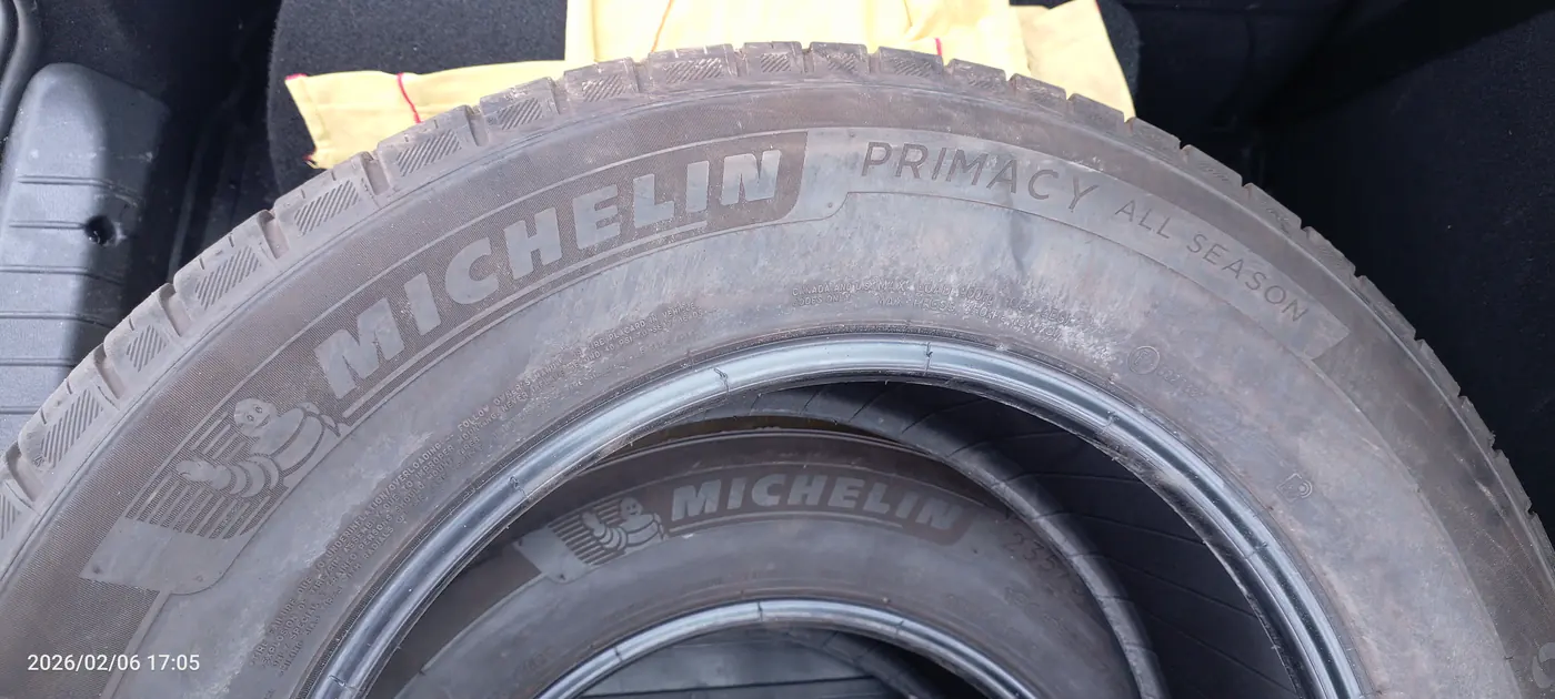 R17 235 65 Michelin Primacy All Season