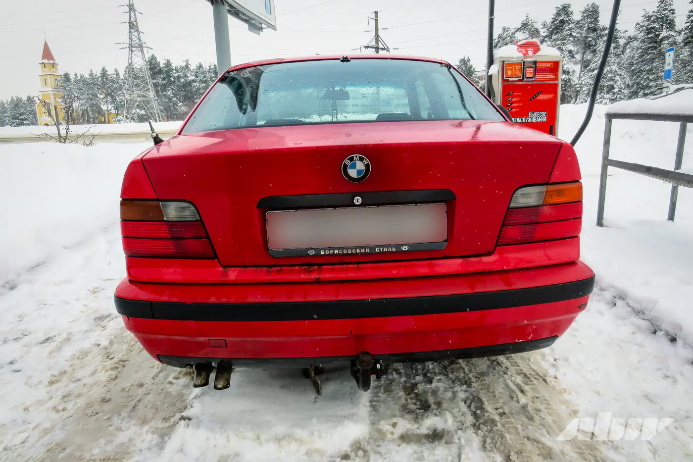 BMW_Е36_сзади