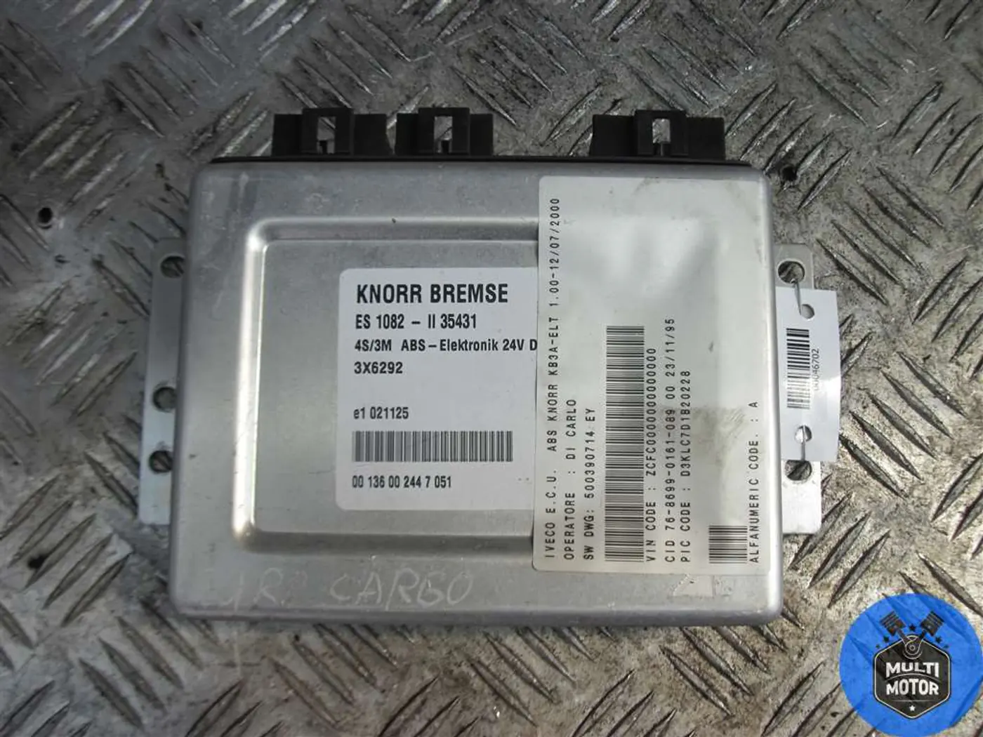 Блок управления ABS к Iveco  2004