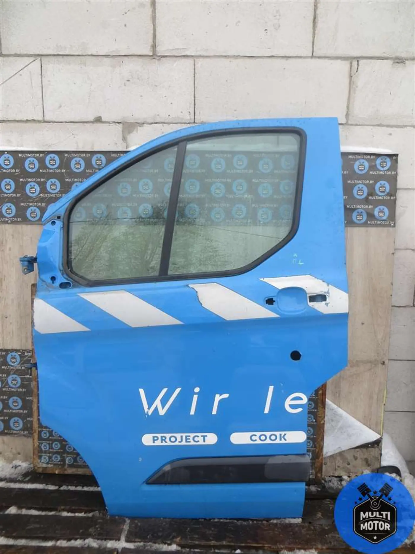 Дверь передняя левая к Ford Transit Custom 2014