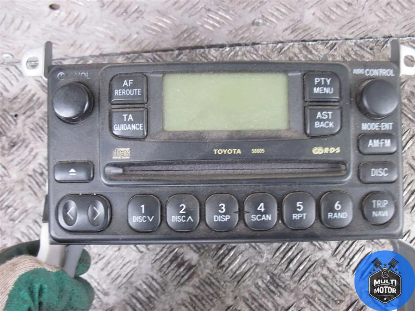 Магнитола к Toyota Land Cruiser Prado 2006