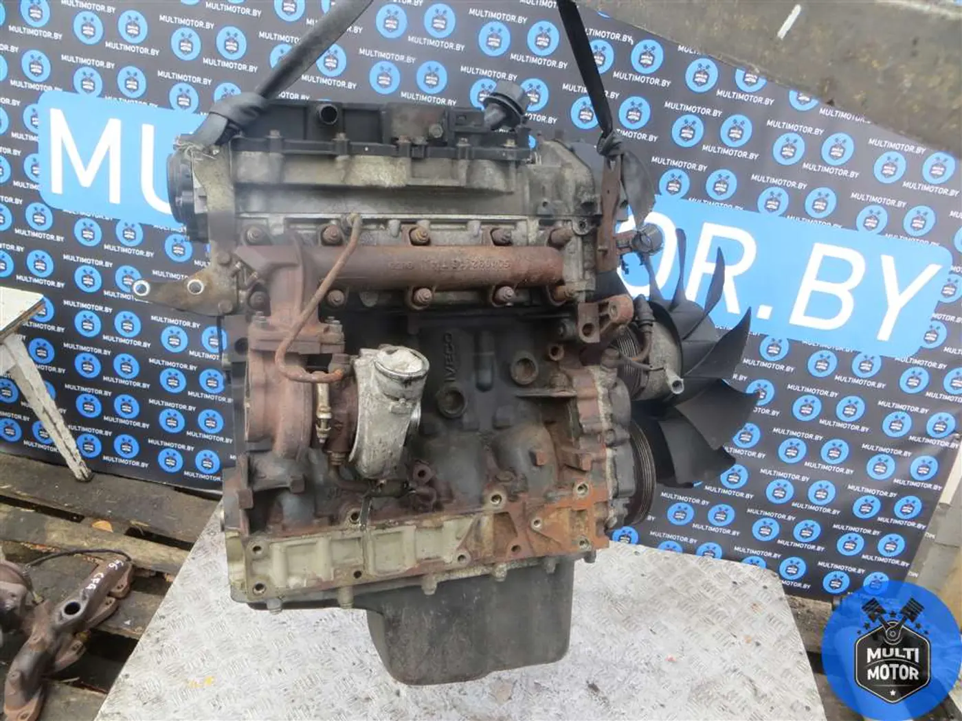 Шкив коленвала к Iveco  2009
