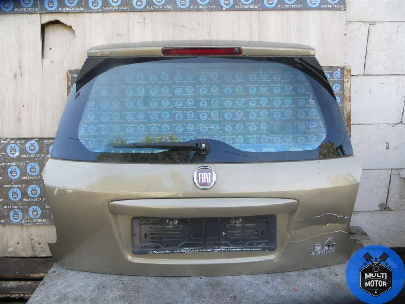 Щеткодержатель задний к Fiat Sedici 2006