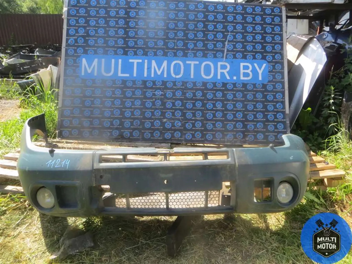 Бампер передний к Renault Scenic 2002