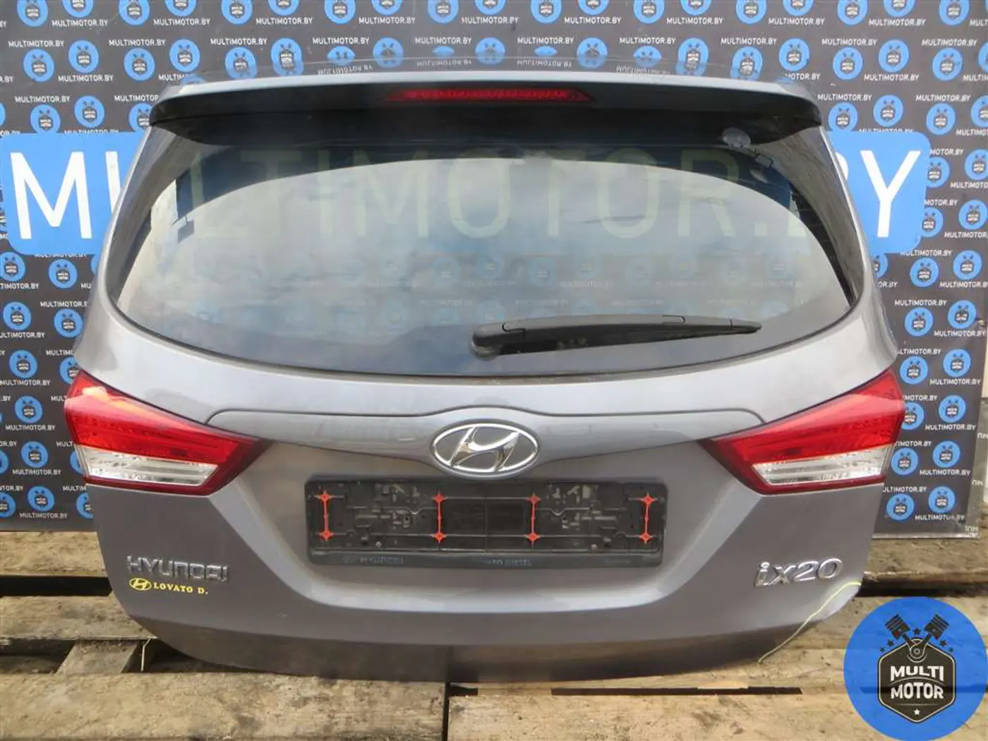 Щеткодержатель задний к Hyundai ix20 2012