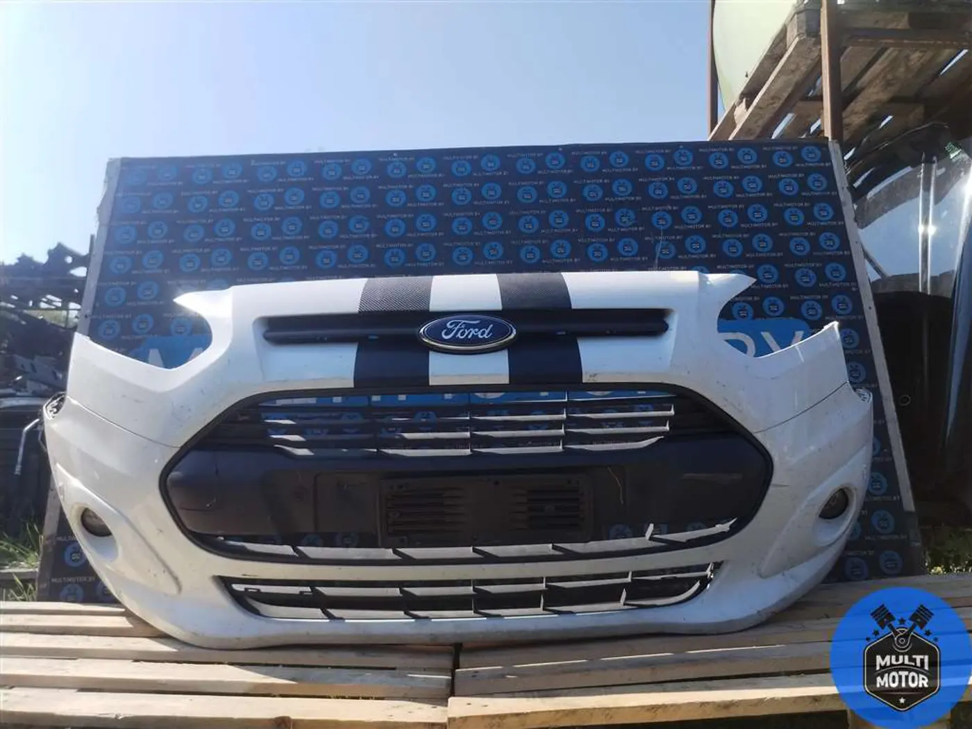 Бампер передний к Ford Transit Connect 2016
