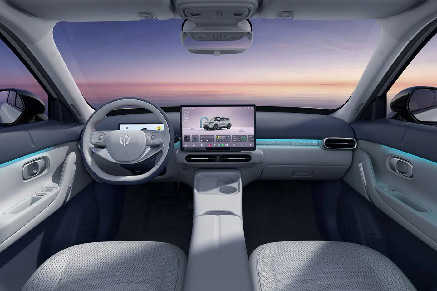 Новый кроссовер Leapmotor A10: рассекречен интерьер