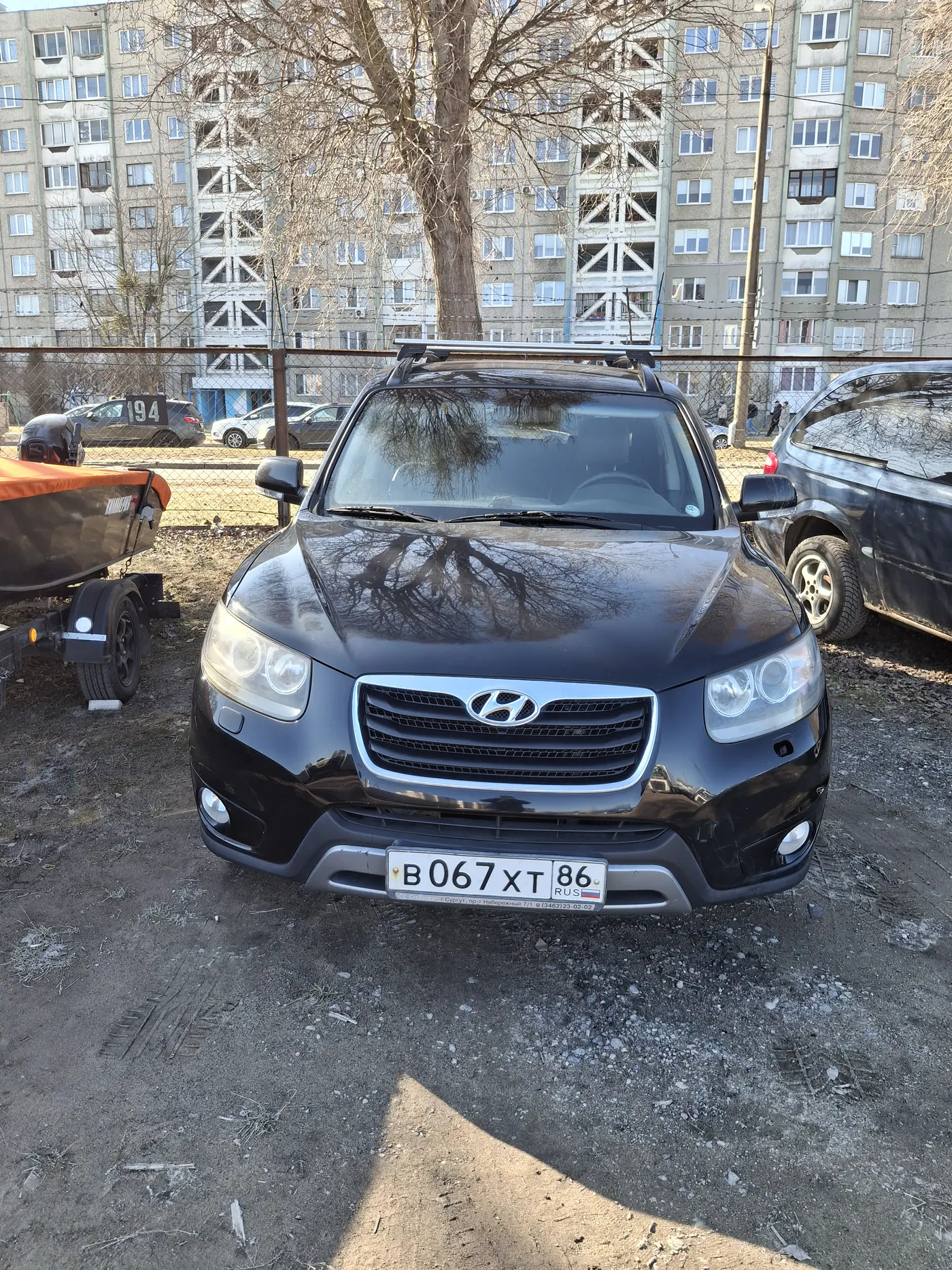 Hyundai Santa Fe II Рестайлинг, 2012