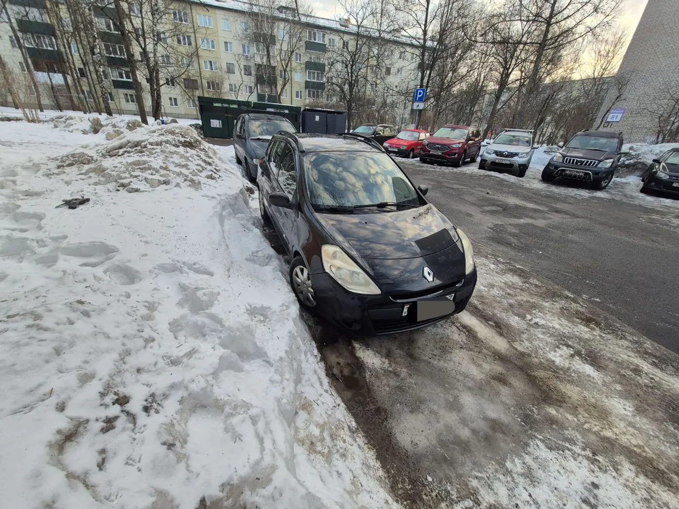Renault Clio III Рестайлинг, 2012