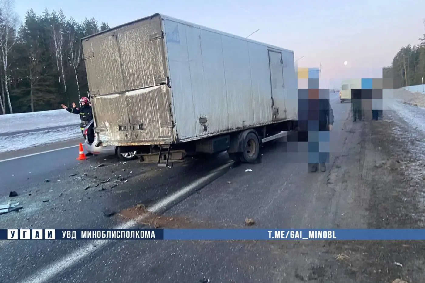 Авария на трассе М2: в больницу попали водитель и 7-летняя девочка