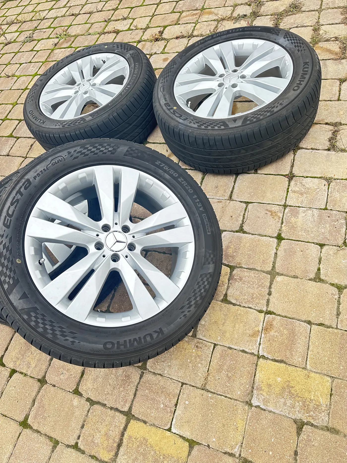 8.5xR20 5 112 ET45 DIA66.6 к Mercedes-Benz GLS-klasse