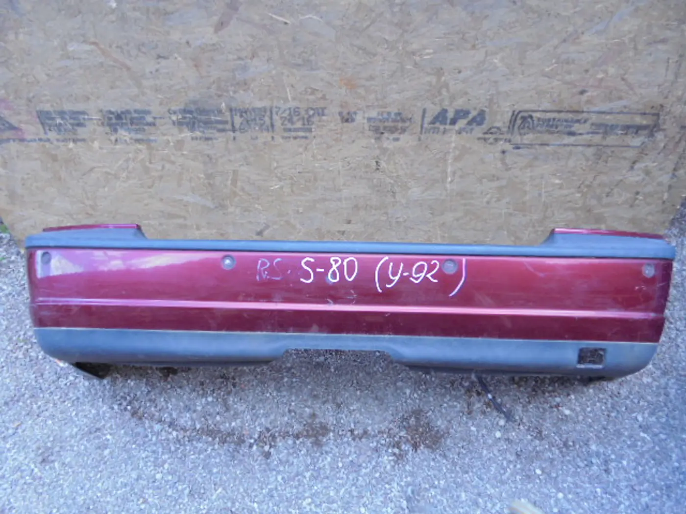 Бампер задний к Volvo S80 2000