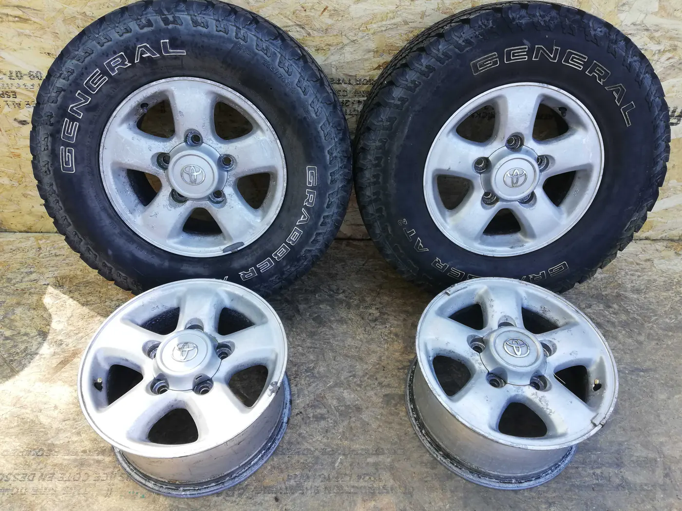 8xR16 5 150 ET60 DIA110.1 к Toyota Land Cruiser