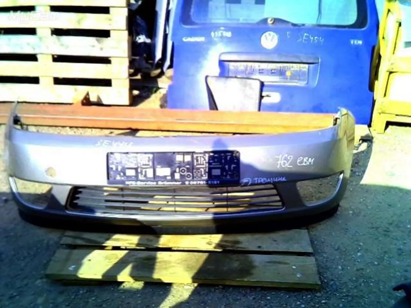 Бампер передний к Ford Fiesta 2004