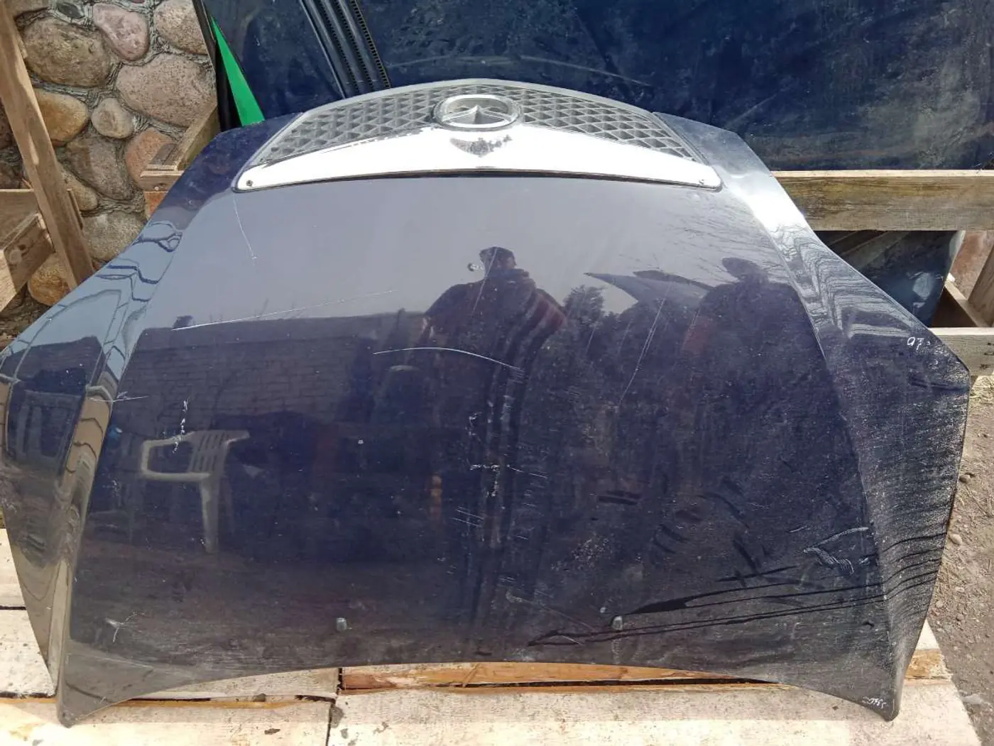 Капот к Mazda 2 2004
