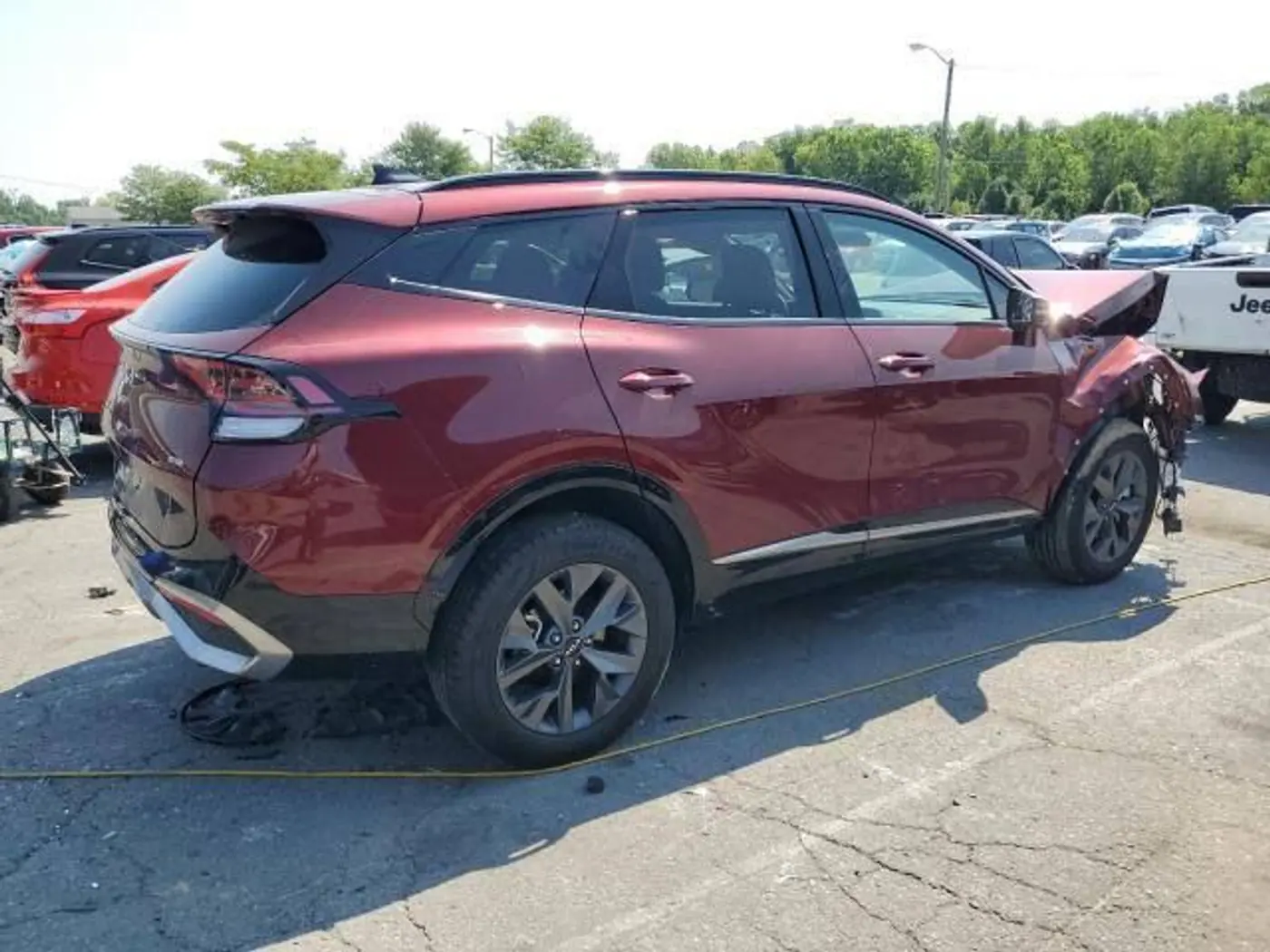 Крыло заднее левое к Kia Sportage 2023