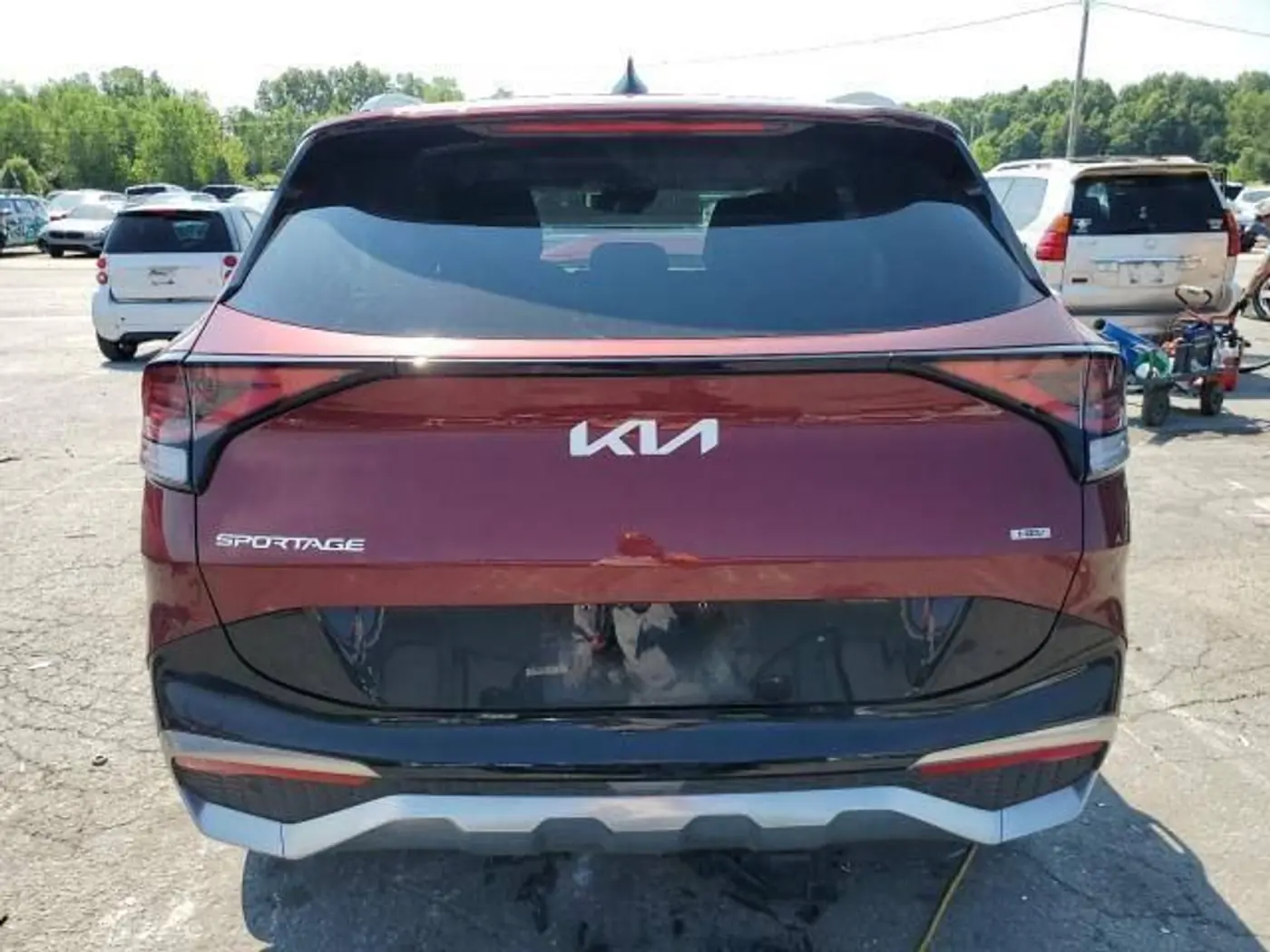 Усилитель бампера к Kia Sportage 2023