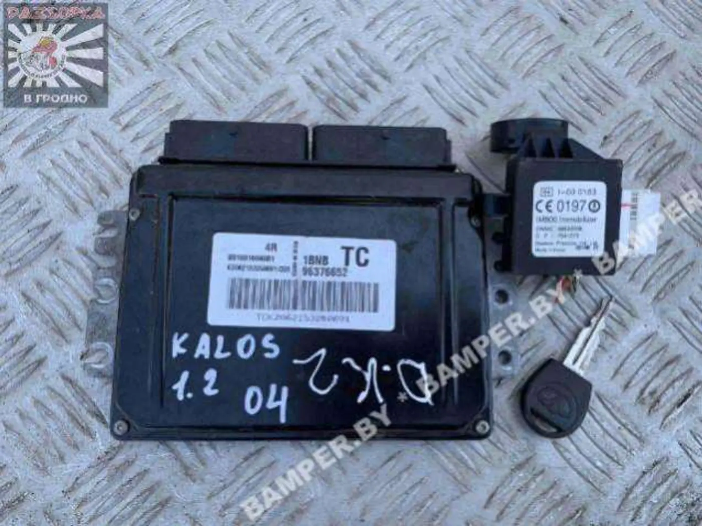 Блок управления двигателем к Daewoo Kalos 2004