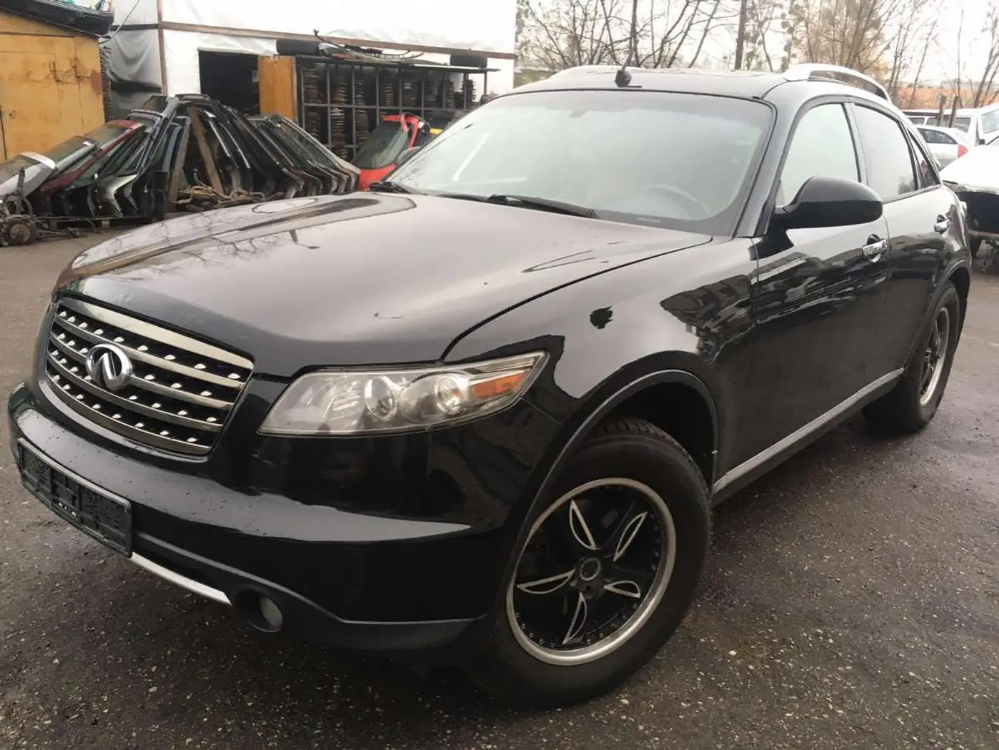 Пластик к Infiniti Ranger 2007