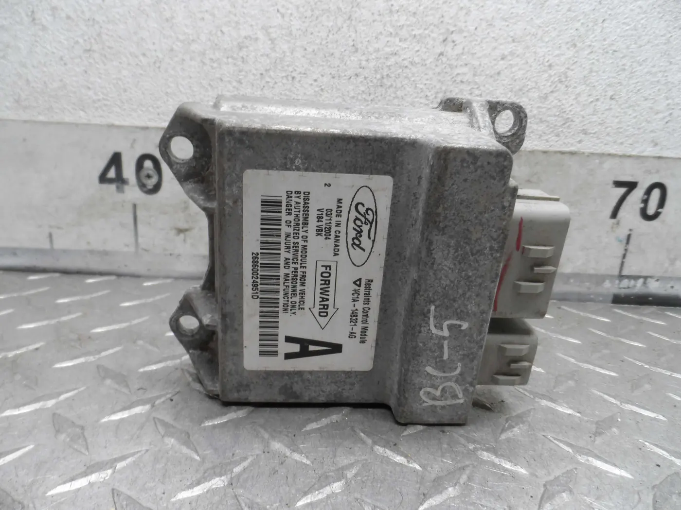 Система безопасности SRS к Ford Transit 2004