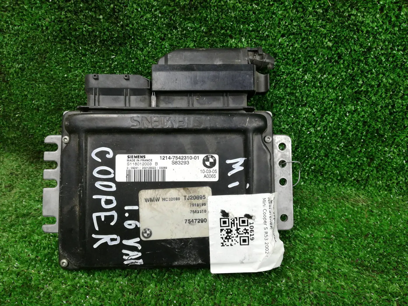 Блок управления двигателем к MINI Cooper 2002